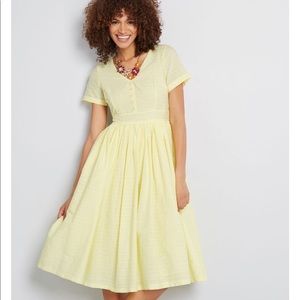 ModCloth Fabulous Fit and Flare Shirt Dress